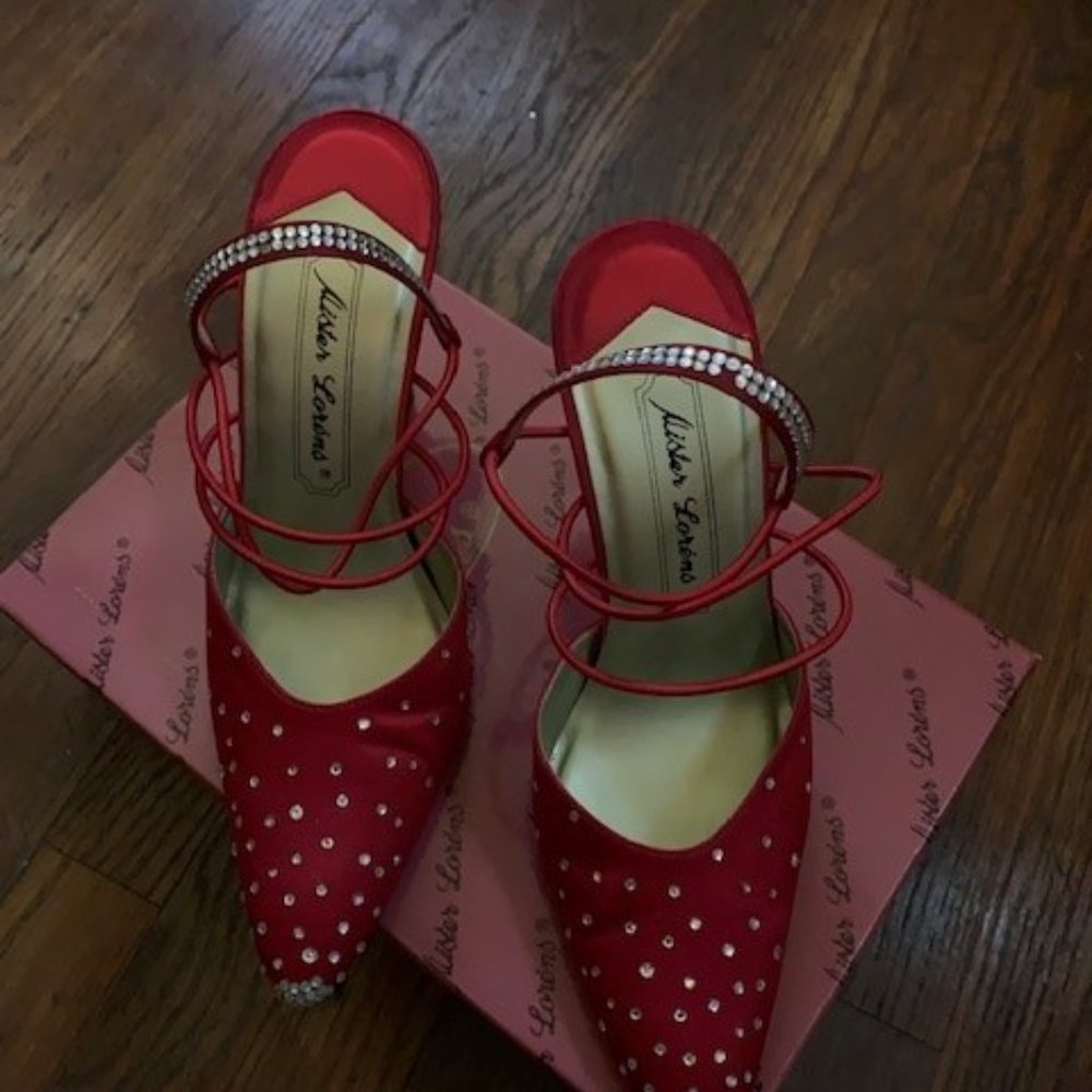 Dazzling Red Formal Shoe
